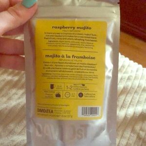 Raspberry mojito tea